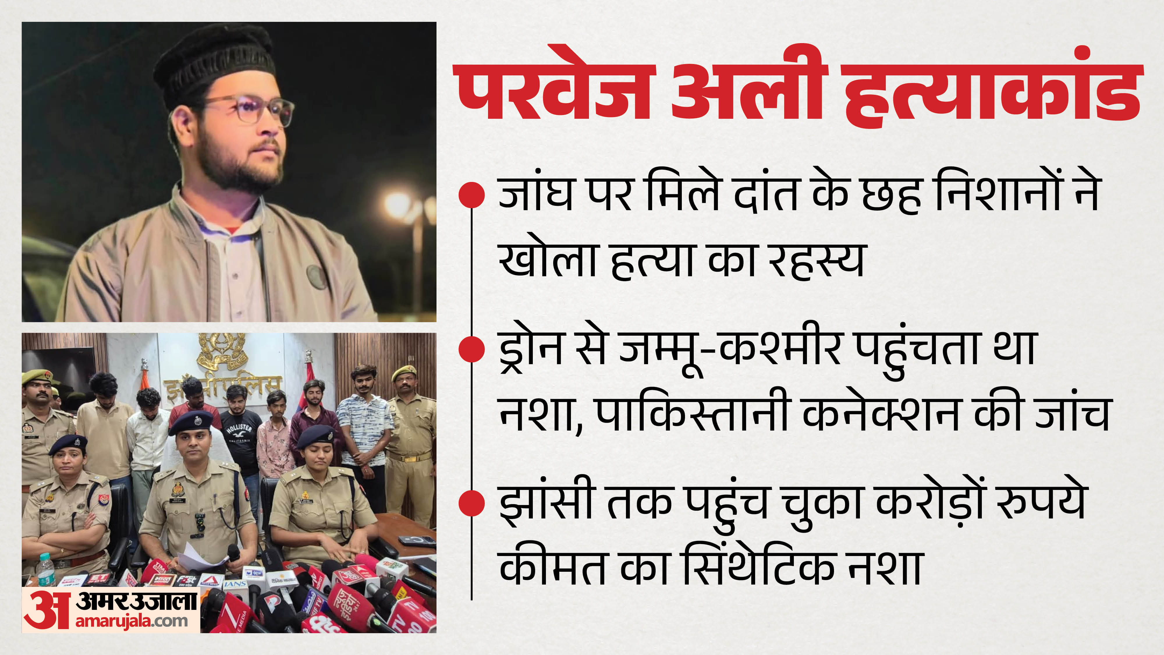Jhansi Student Parvez murder