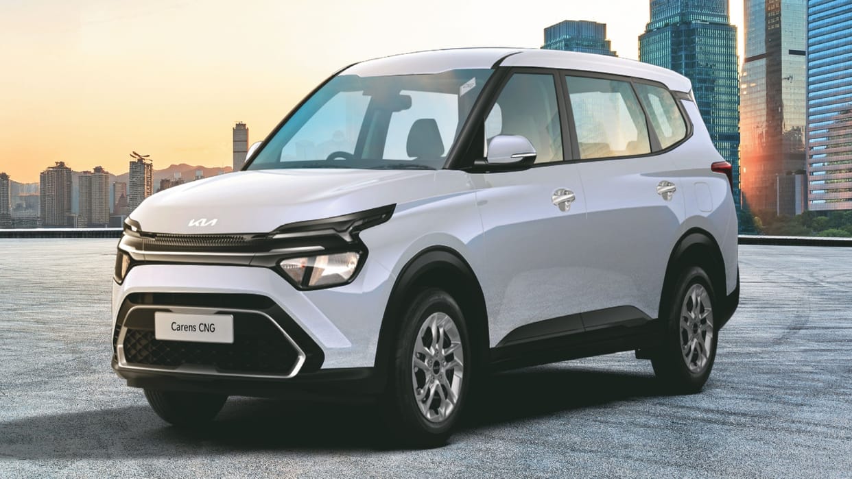Factory-fitted CNG variants Kia Carens and Carens Clavis launched  India; check specifications
