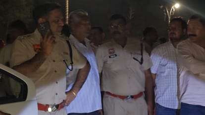 मौके पर पहुंची पुलिस