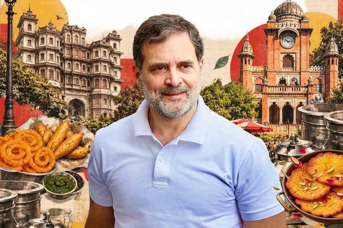 इंदौर: राहुल गांधी ने पूछा- क्या खिला रहा है इंदौर, पोहे-जलेबी या कुछ और...?