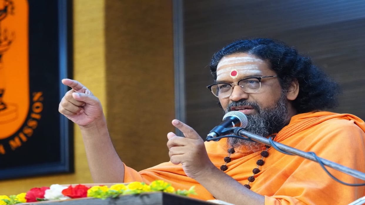Swami Abhedananda said: It is not external circumstances, but our mindset that determines sorrow and happiness
