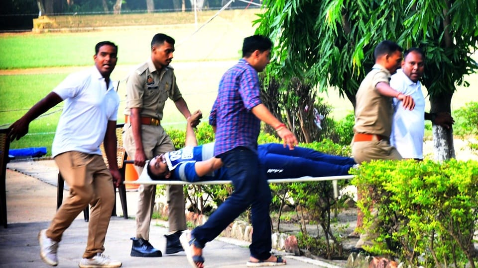 UP Police Home Guard Recruitment Computer Science Engineer died while running just shy of finish line