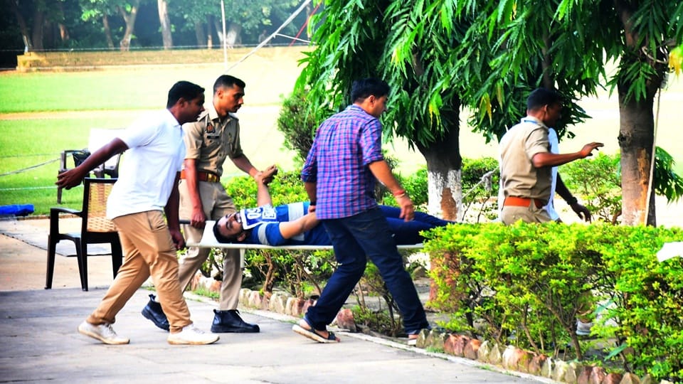 UP Police Home Guard Recruitment Computer Science Engineer died while running just shy of finish line