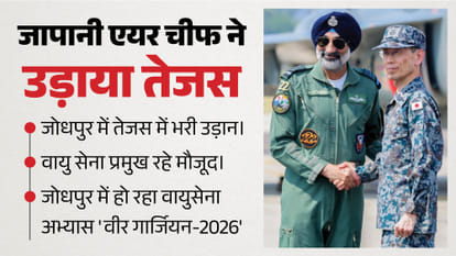 भारत और जापान के वायु सेना प्रमुख
