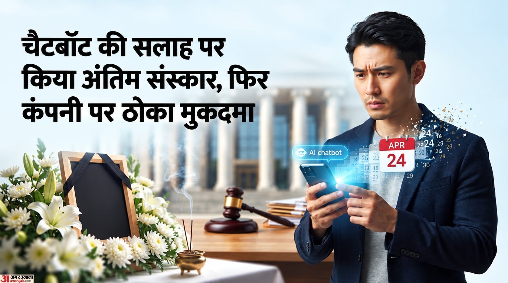 एआई चैटबॉट ने मां के अंतिम संस्कार की बताई अशुभ तारीख: शख्स ने कंपनी पर ठाेक दिया केस, क्या है यह अनोखा मामला?
