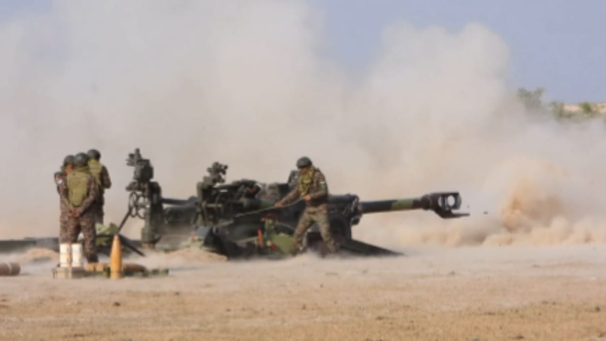 yudh abhyas 2026 india us army m777 howitzer live firing rajasthan