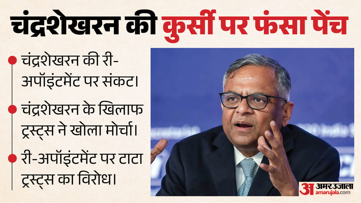 Tata Trusts opposes Chandrasekaran reappointment says rules cannot be changed