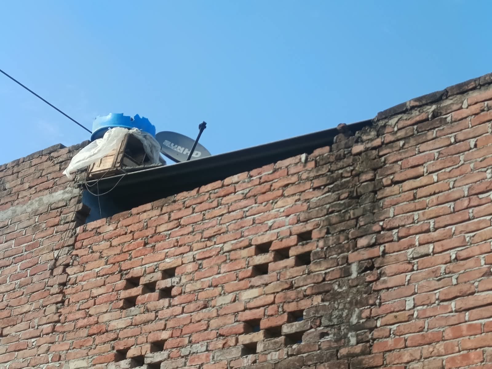 Four children suffered burns after coming into contact with high-tension power line while flying pigeons