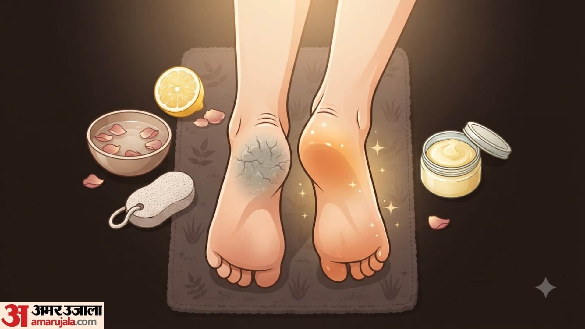 home remedies for cracked heels and dry feet fati edi ko kaise theek karen gharelu upay