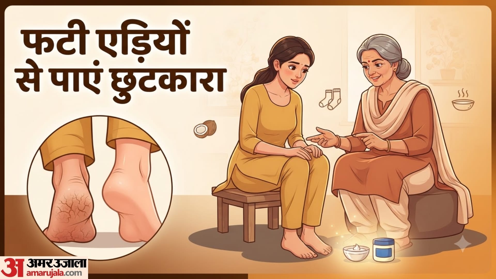 फटी एड़ियों को कैसे ठीक करें?