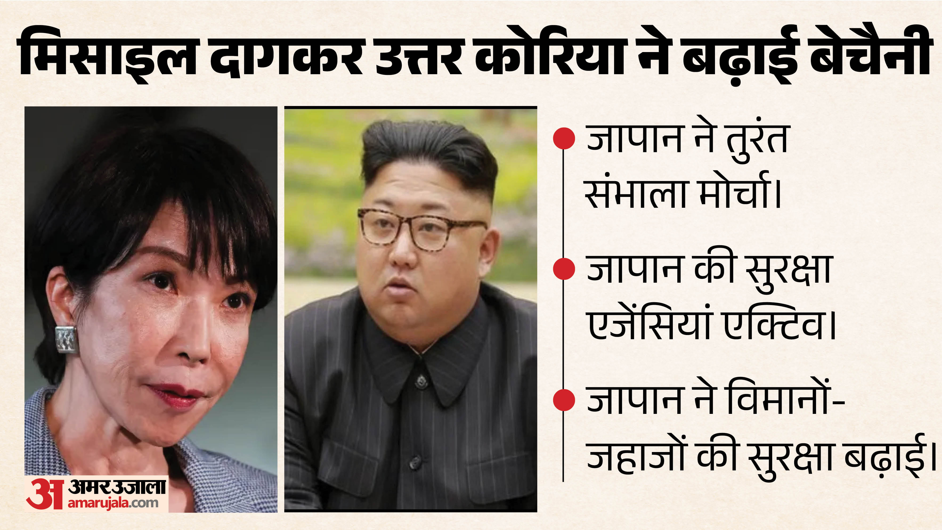 जापान की पीएम व उत्तर कोरिया के तानाशाह