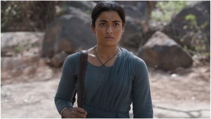 Mysaa Teaser release Rashmika Mandanna in Action role searches her father