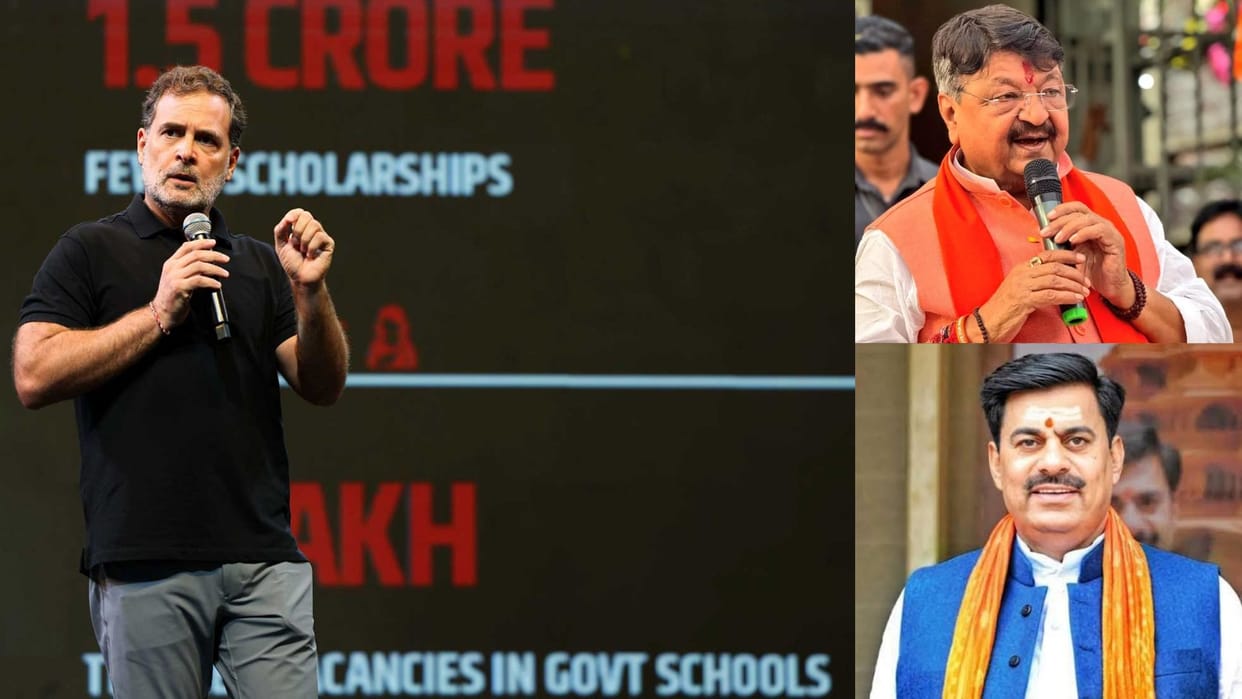 Rahul Gandhi's Event Sparks Mimicry Row in MP; BJP Demands Apology, Congress Rejects Allegations