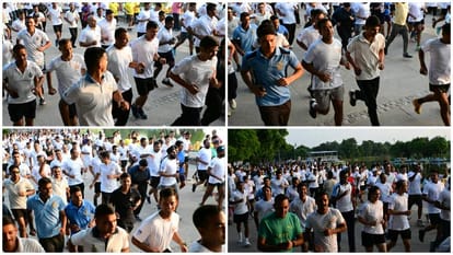 Cyclothon at Sukhna Lake for World Peace and a Drug-Free Society