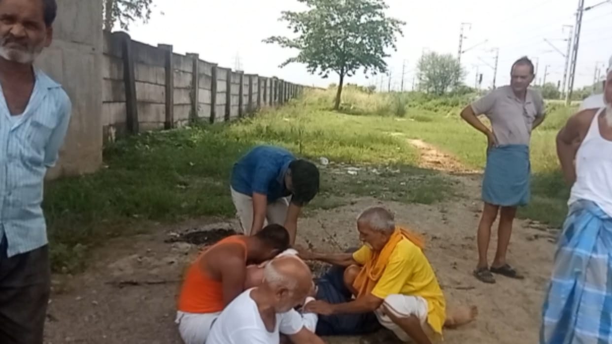 35-year-old man dies after being hit by a train; family devastated.