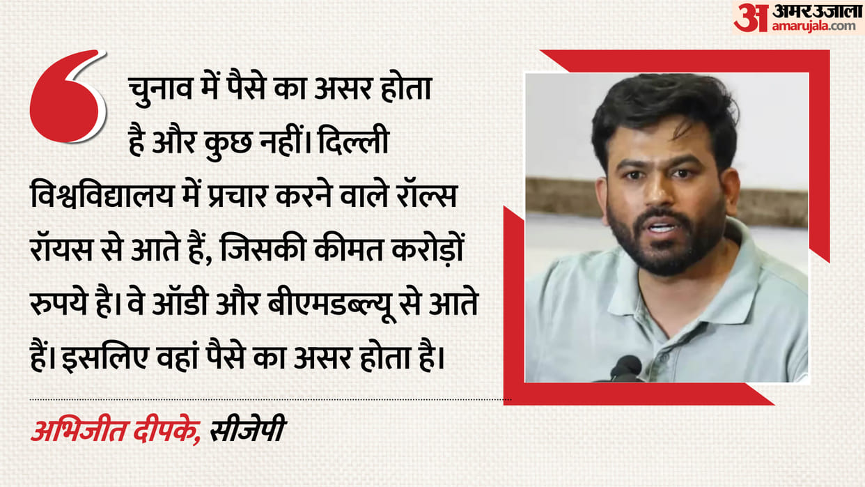 dusu-polls-abhijeet-dipke-alleges-money-power-luxury-cars-MPSC-rss-iit-bombay-tribal-schools