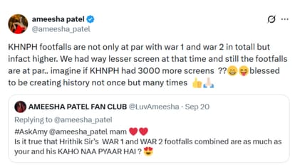 Ameesha Patel Replies In Ask me Session slams PR and actress enterouge to 99rs cinema offers