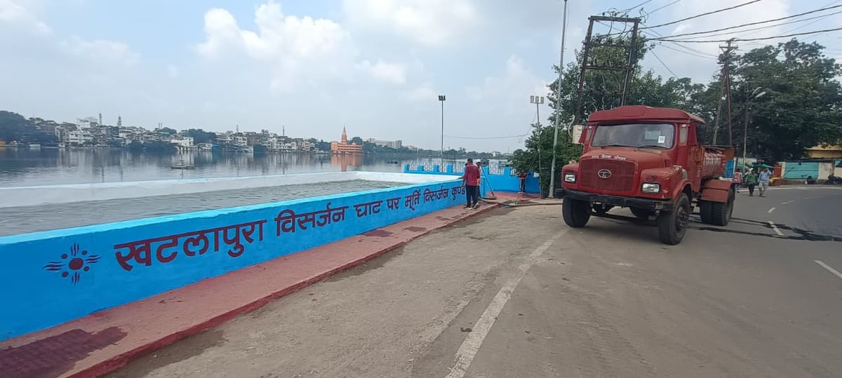 भोपाल में डोल ग्यारस से होगा गणेश विसर्जन: कल से घाटों पर पहुंचेगीं प्रतिमाएं, 25 को निकलेगा बड़ा चल समारोह
