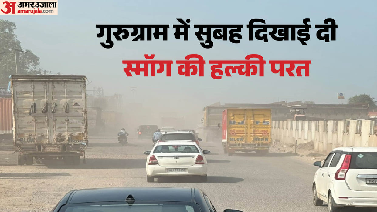 Air quality poor in Gurugram and Manesar dust and smog add to the trouble