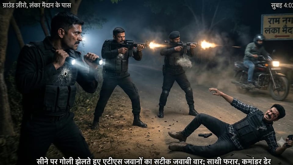 Naxalite killed in UP Shot twice in chest Brijesh Ganjhu source of terror for 20 years Inside Story