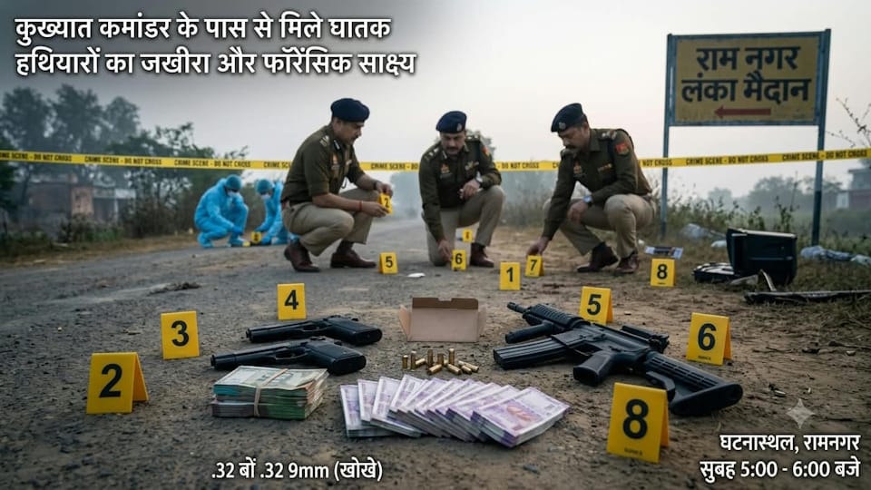 Naxalite killed in UP Shot twice in chest Brijesh Ganjhu source of terror for 20 years Inside Story