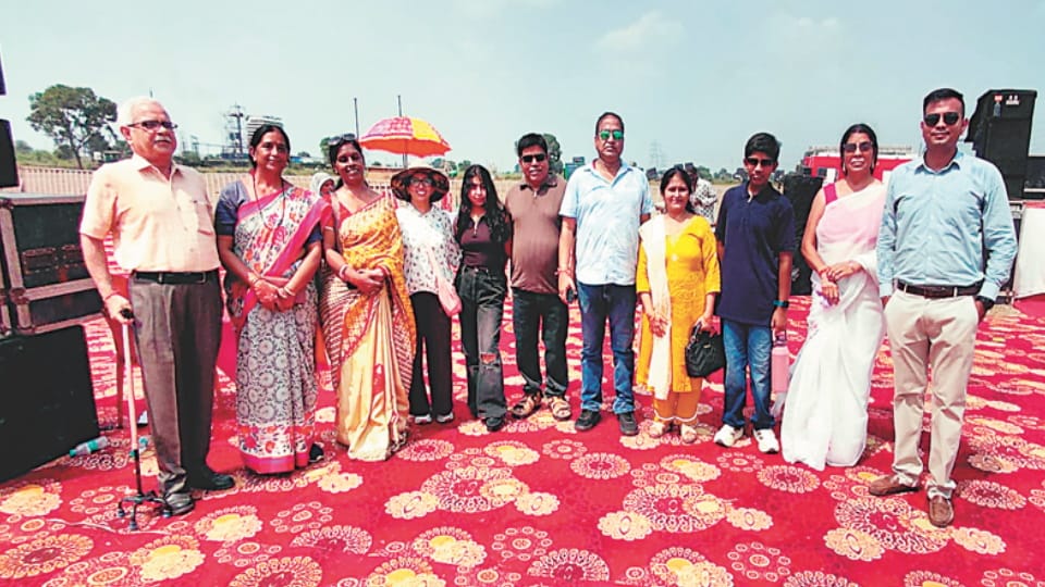 Surya Kiran Air Show in Meerut: Nine Hawk Jets Dazzle Crowd with 30-Minute Aerial Display