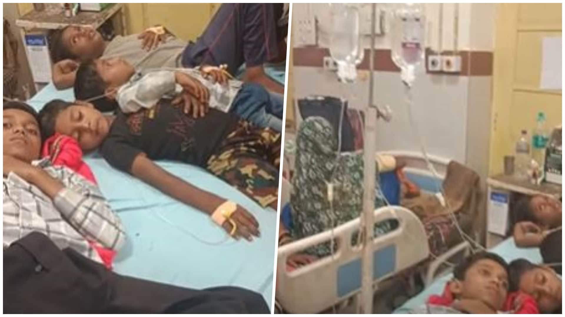 अस्पताल में भर्ती बच्चे