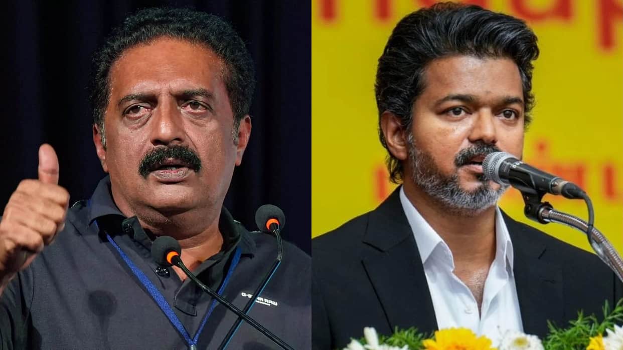 Actor Prakash Raj protected cm vijay for attending lemans race in uk