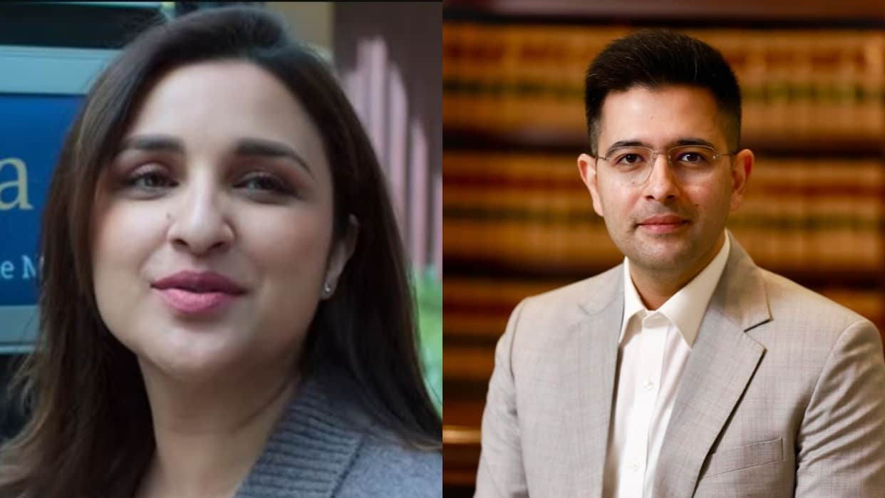 Husband Raghav Chadha Praised parineeti chopra Ott Debut Series Shaque says So proud of you