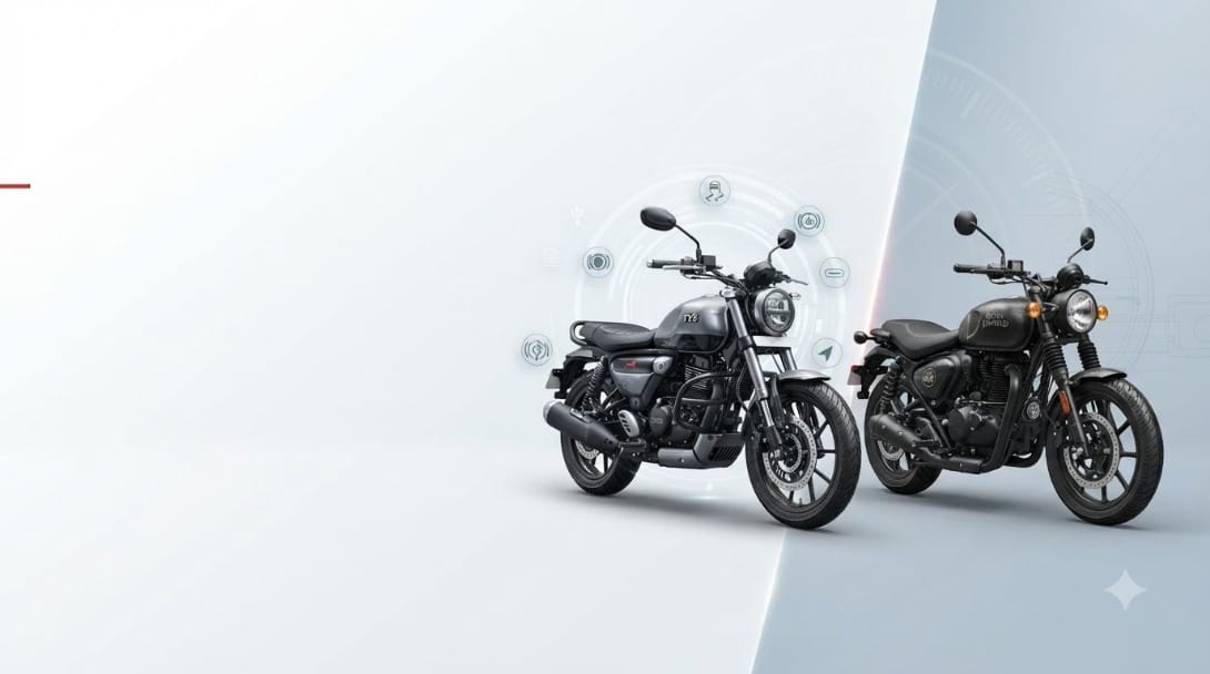 TVS Ronin Updated New Features Ahead Festive Season. How Compare RE Hunter 350?