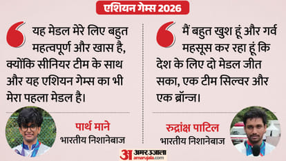 पार्थ माने और रुद्रांक्ष पाटिल