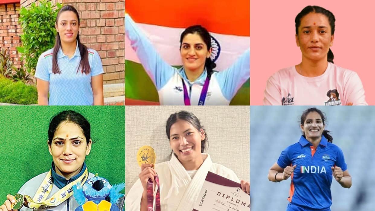 himachal six women athletes asian games kabaddi cricket judo 2026