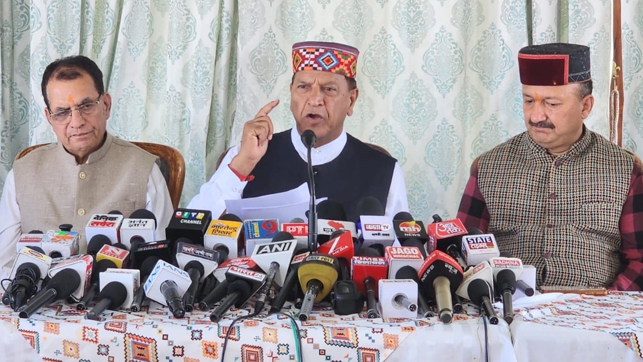 भारतीय जनता पार्टी के प्रदेश अध्यक्ष डॉ. राजीव बिंदल।