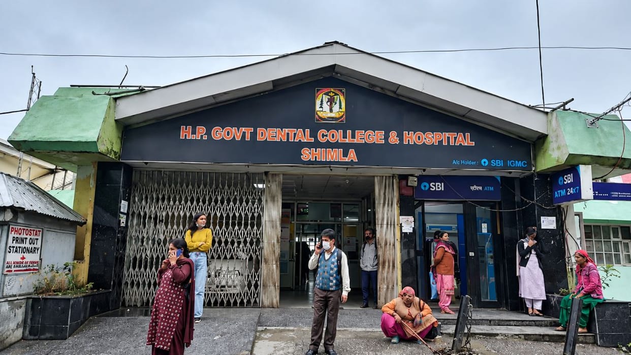 shimla dental college complex jaw surgery 11 year old child breathing problem