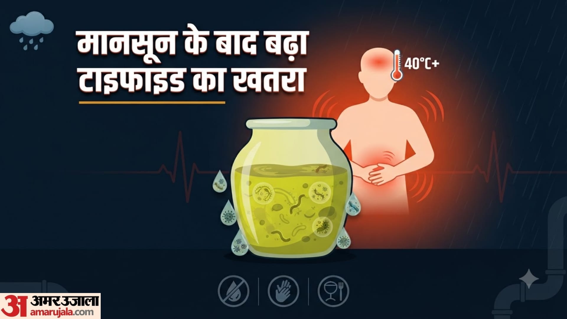 बारिश के बाद क्यों बढ़ता है टाइफाइड का खतरा?