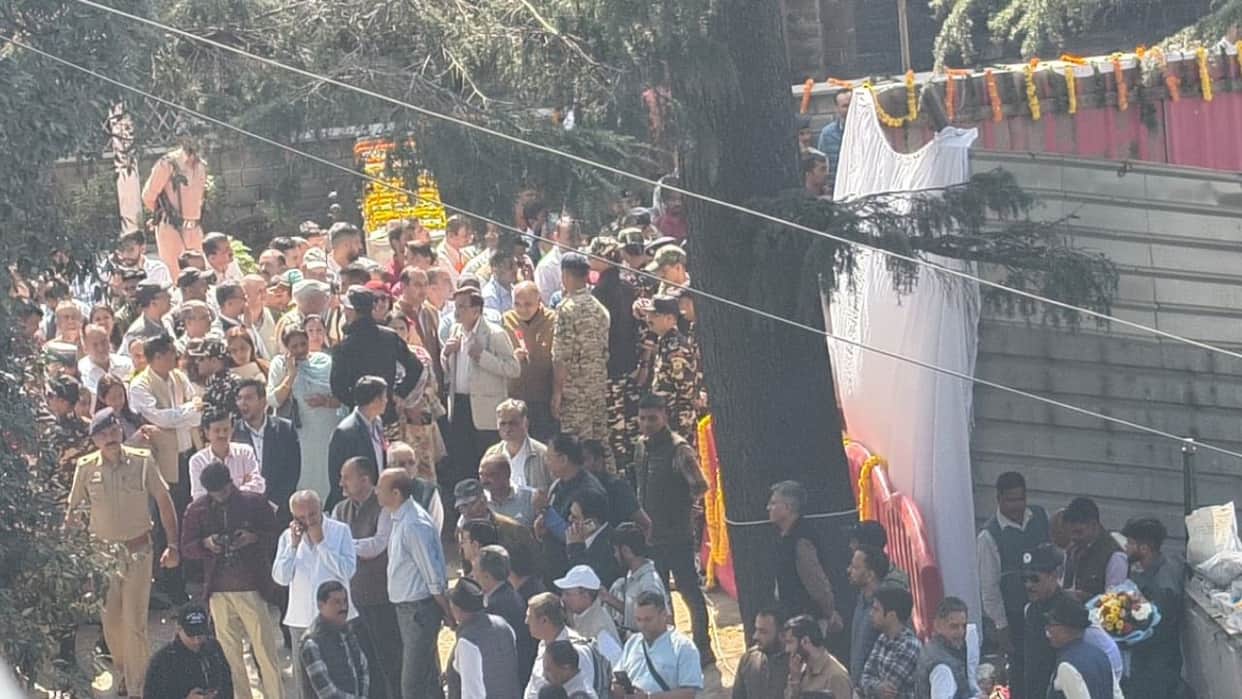 shimla secretariat new office inauguration cm sukhu employees gathered