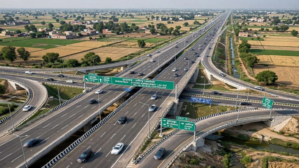 150 किलोमीटर लंबे फोरलेन एक्सेस कंट्रोल्ड हाईवे का होगा निर्माण