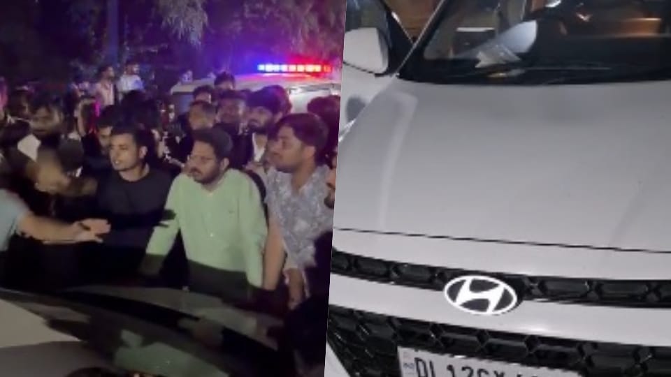 Allegation of molestation of a female student at JNU