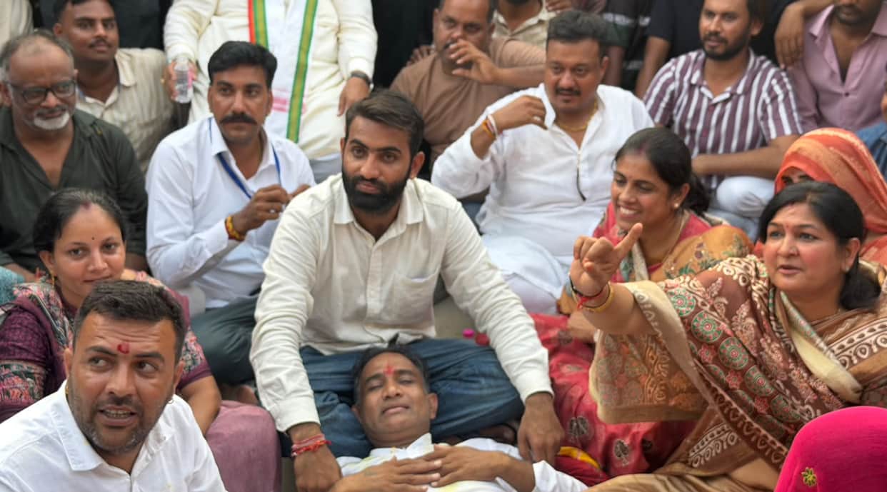 BJP and Congress clash in Kekri immediately after board formation Municipal Council Chairperson lies down
