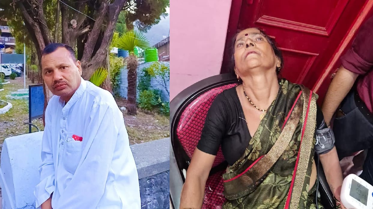Farrukhabad Ex serviceman dies at temple gate he had  woman from Mainpuri also fainted in the crowd