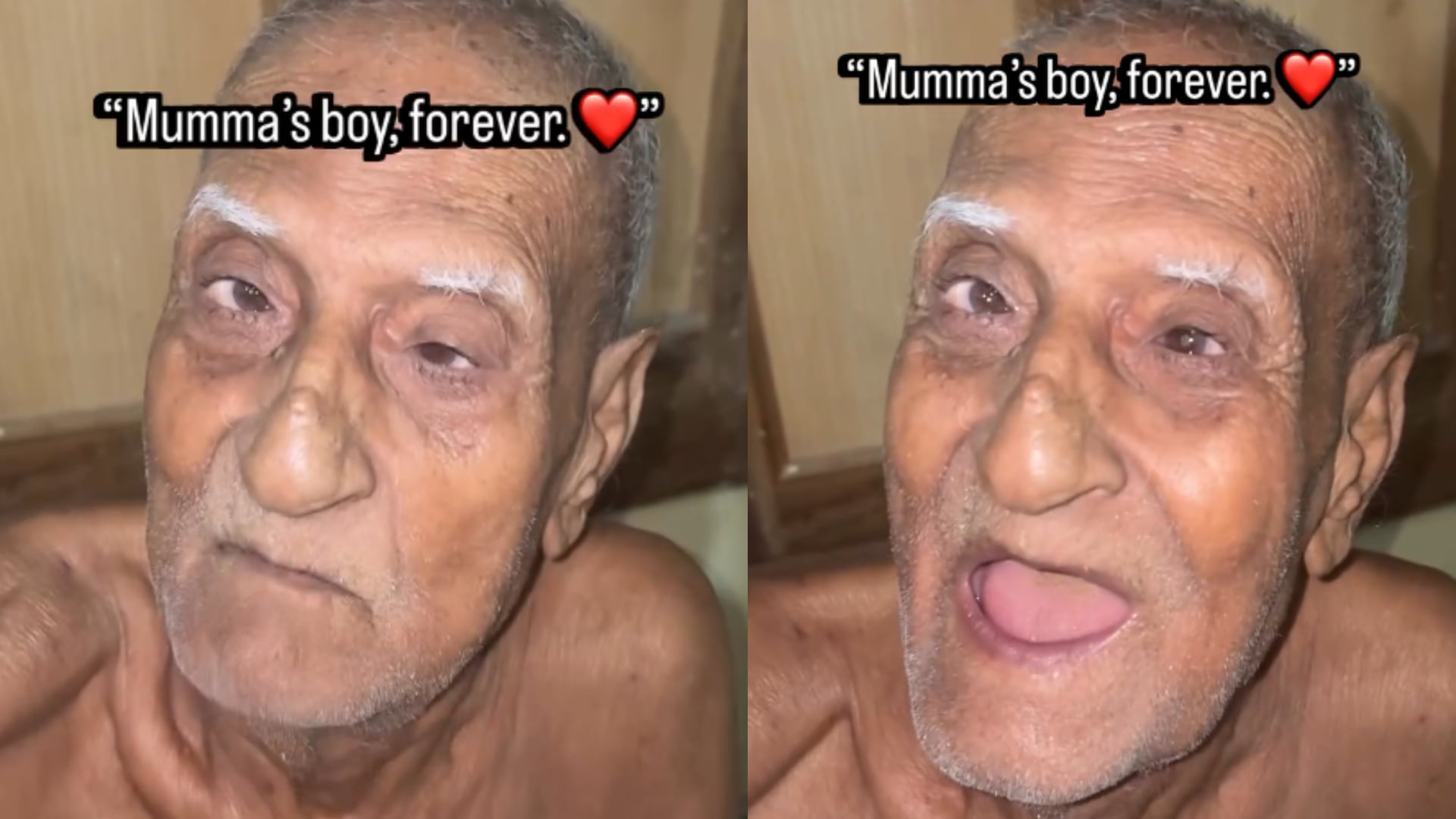 मां को याद कर छलक पड़े बुजुर्ग के आंसू