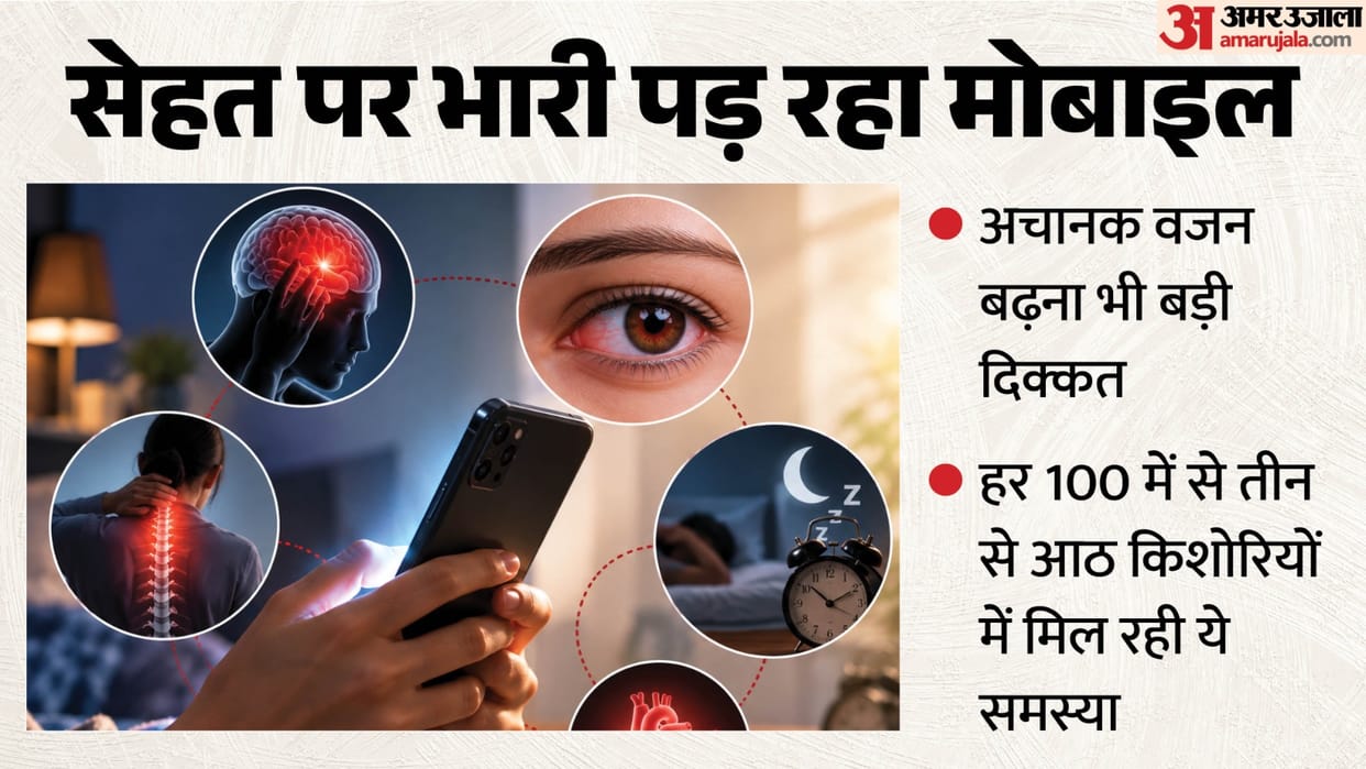 AIIMS Study: Mobile Addiction, Junk Food Linked to Rising PCOS Cases Among School girls
