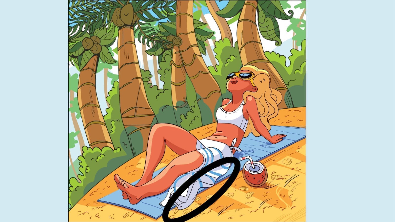Optical Illusion iq test brain teaser image can you spot snake within 15 seconds?