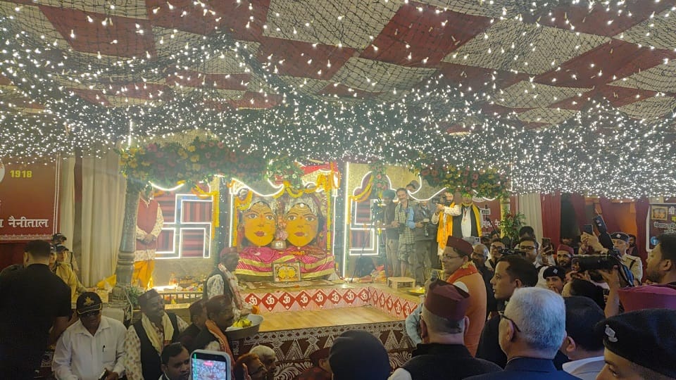 CM Dhami paid obeisance to Goddess Nanda Devi and prayed for the state's happiness and prosperity