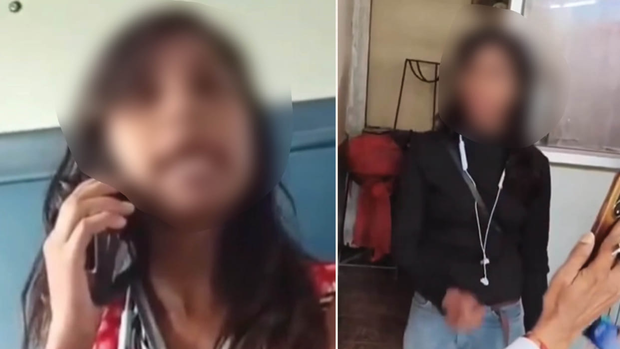 secunderabad express tte woman ticket dispute clothes tear viral video danapur ddu railway