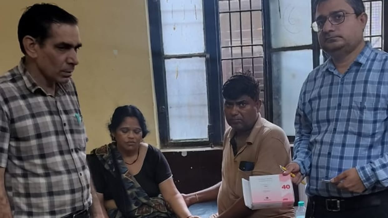 Timely treatment at the CHC saved the life of a woman suffering a heart attack in Budaun