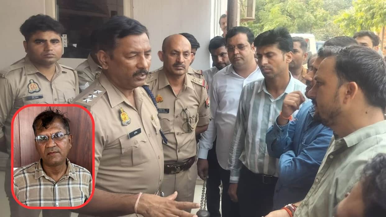 Anti-Corruption team arrested Kanungo in Hapur Dhaulana for accepting bribe from doctor