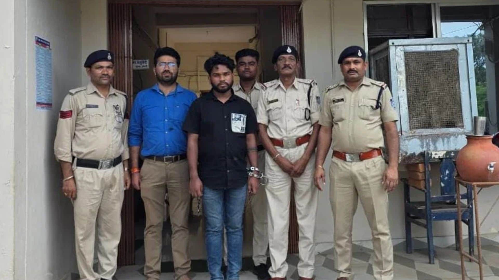 आरोपियों को पकड़ने के लिए खैरहा पुलिस ने बिछाया जाल