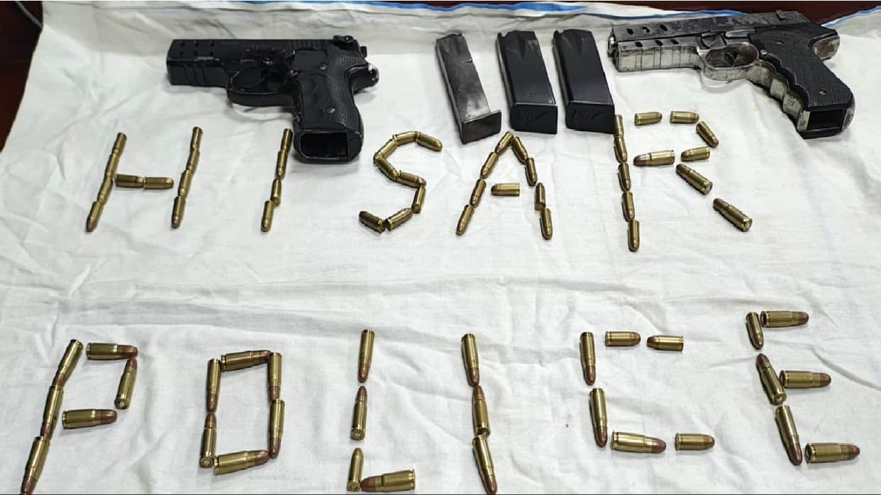 Pinni, a sharp-shooter from the Ajit Pehalwan gang, arrested in Hisar