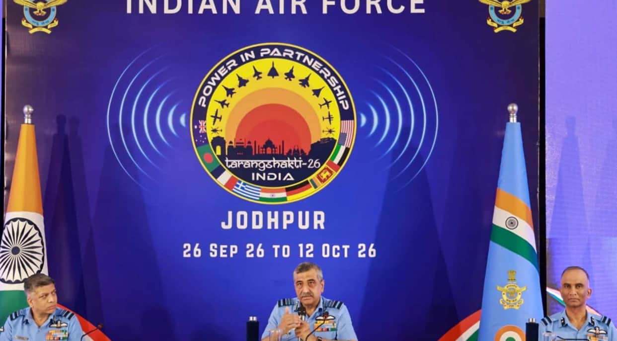 tarang shakti 2026 jodhpur f35 us stealth fighter seven countries indian air force exercise